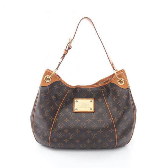 LOUIS VUITTON Brown Monogram Leather Shoulder Bag - Picture 1 of 13